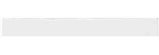 0.5 x 12 Bohemia Dorset White Jolly Bullnose