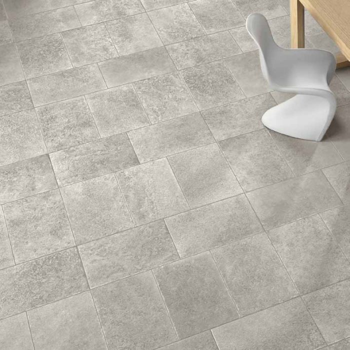 12 x 12 Dordogne Cendre porcelain tile - Image 2