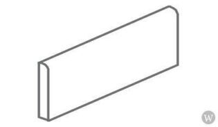 2.4 x 10 Antika Acero Long Side Bullnose