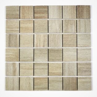 2 x 2 Boreal - Muted Oak mosaic