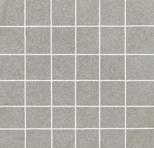 2 x 2 River Ecru terrazzo look porcelain mosaic