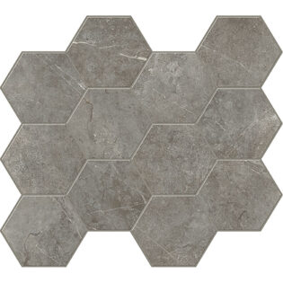 4 x 4 EvoStone Natural Honed finished porcelain hexagon