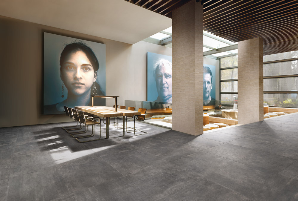6 x 36 Icon Jet Black Rect. Porcelain tile - Image 2