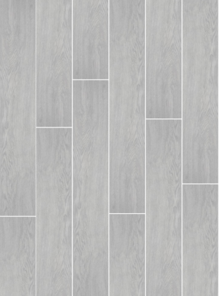 8 x 48 Candlewood Gris Polished Wood Look Rectified Porcelain Tile