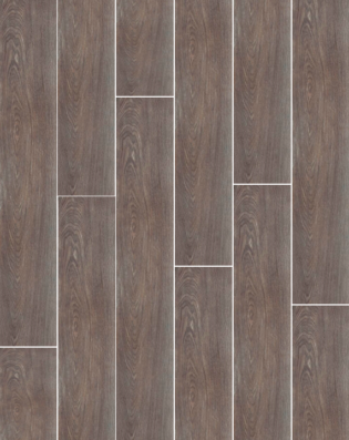 8 x 48 Candlewood Nogal Polished Wood Look Rectified Porcelain Tile