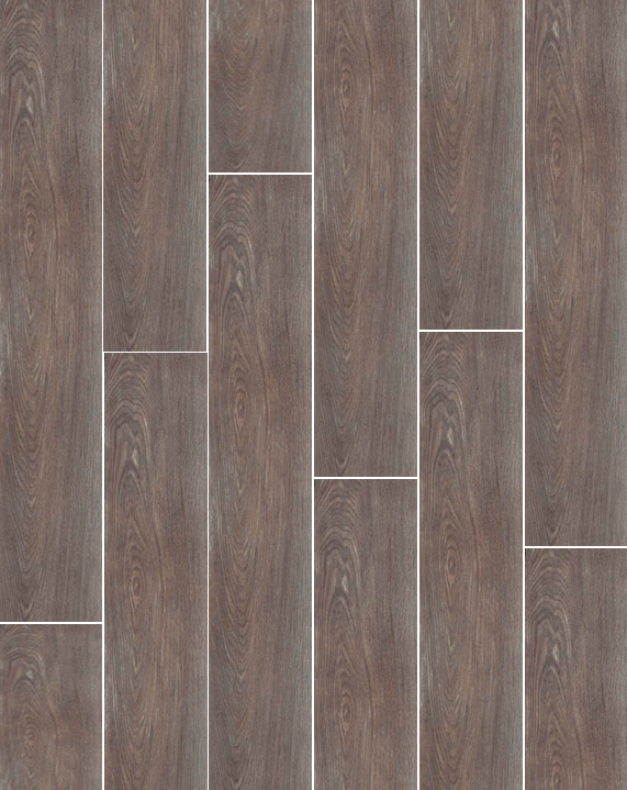 8 x 48 Candlewood Nogal Polished Wood Look Rectified Porcelain Tile