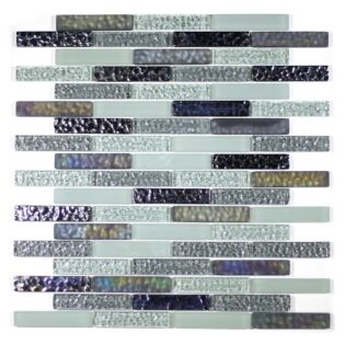 MA08-B  5/8X3 BRICK GLASS MOSAIC BLEND