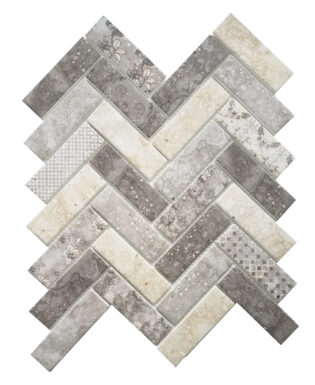 MA102-HB  1.2 X 4 Herringbom High density recycle glass