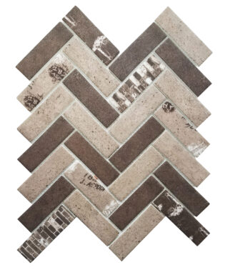 MA105-HB  1.2 X 4 Herringbom High density recycle glass