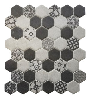 MA106-HX  2 x 2 Hexagon High density recycle glass