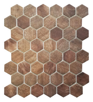 MA108-HX  2 x 2 Hexagon High density recycle glass