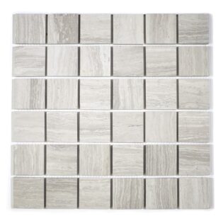 MA265-WHH  2 x 2 White Wooden HONED