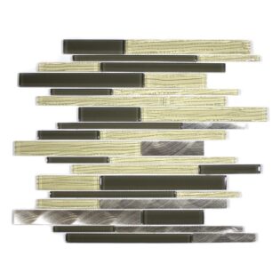 MA41-RB  RANDOM BRICK GLASS AND ALUMINUM