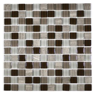 MA47-LS  1X1 SQUARE GLASS AND ALUMINUM