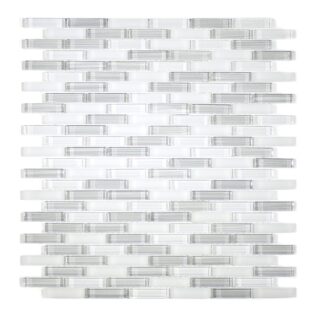 MA52-MB  MINI BRICK GLASS AND STONE MOSAIC MIX