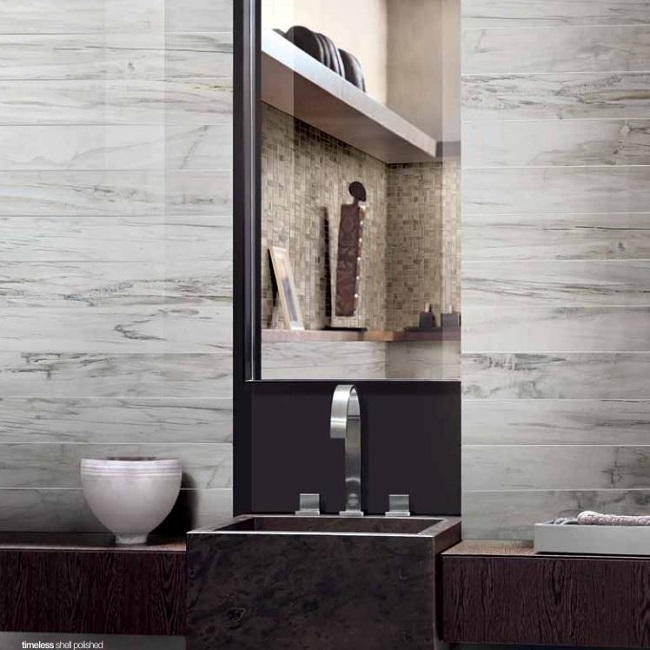 6 x 36 Timeless Shell Rect. Porcelain tile - Image 3