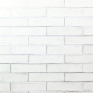 3 X 12 Atlas Snow Subway Ceramic Wall tile