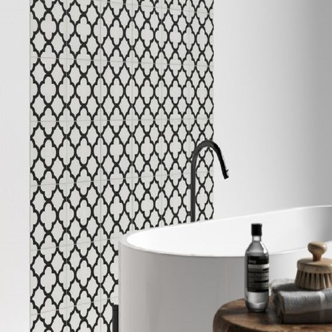 8 x 8 Reverie 2 Decorative Rectified Porcelain tile - Image 2