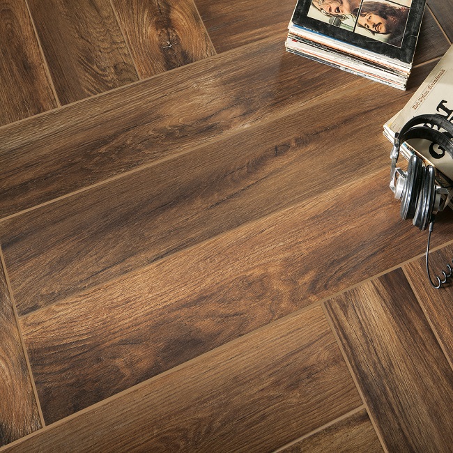 8 x 48 Stage Globe Rectified wood look-porcelain tile - Image 3