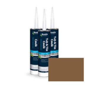 TUB & TILE CAULK JAMOCA  - H162 SILICONIZED-ACRYLIC CAULK 10.1 OZ  (SANDED)