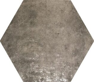 12.8 X 12.8 ZYX Amazonia Grey Hexagon porcelain tile