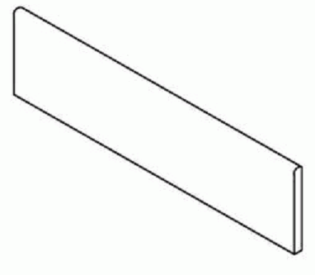 4 x 24 Nomade Noir Bullnose