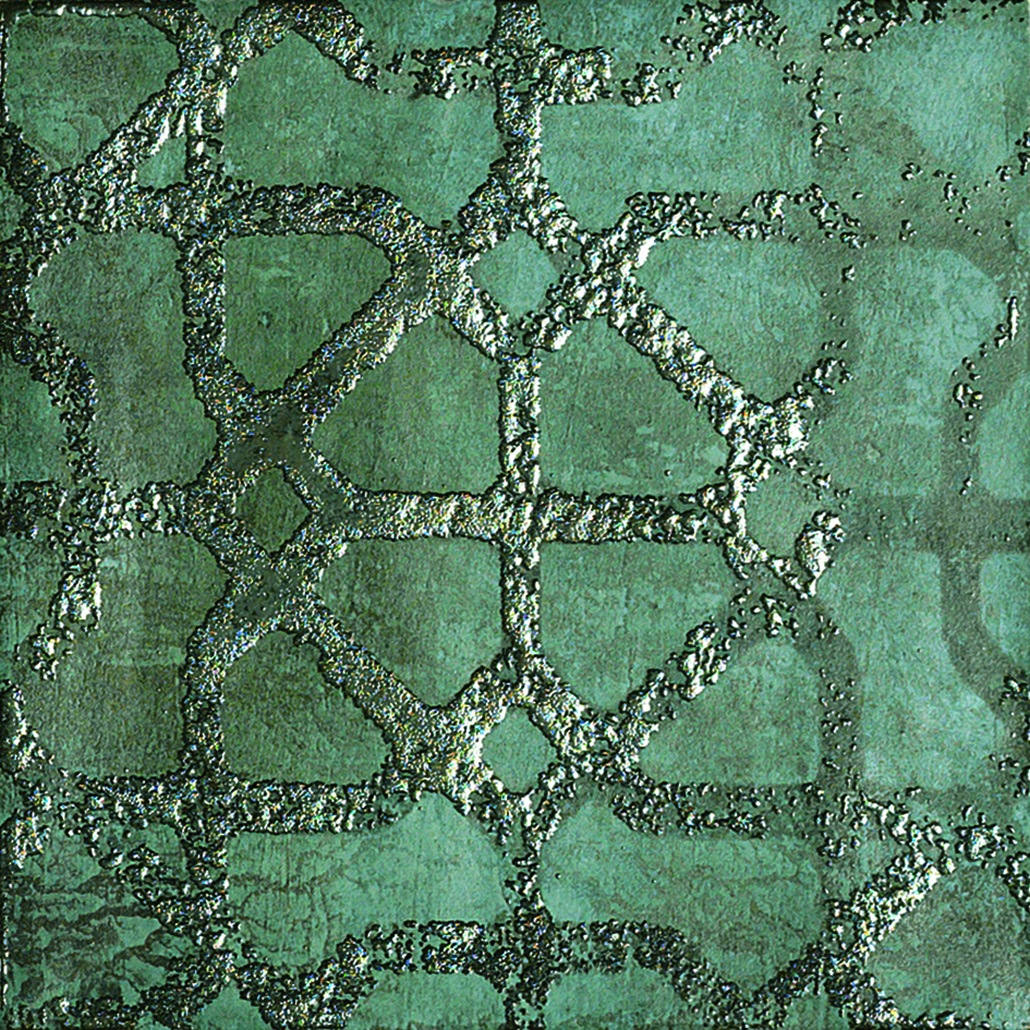 6 X 6 ZYX Amazonia Ethnic Emerald porcelain tile