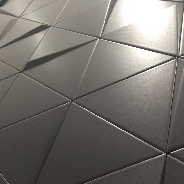 6 X 6 EVOKE TRIANGLE LAYER BLACK MATTE - Image 2
