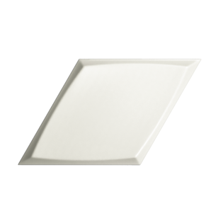 6 X 6 EVOKE DIAMONDS ZOOM WHITE MATTE