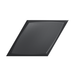 6 X 6 EVOKE DIAMONDS ZOOM BLACK MATTE