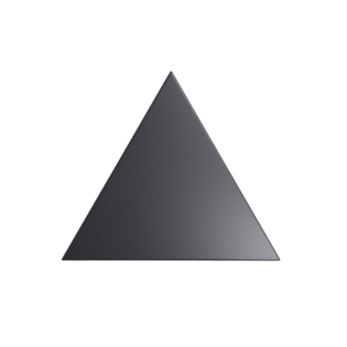 6 X 6 EVOKE TRIANGLE LAYER BLACK MATTE