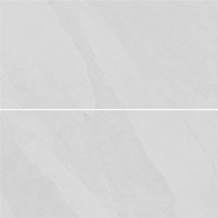 24 x 48 Brazilian Slate Oxford White Rectified Porcelain Tile