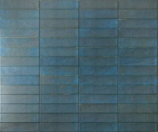 2 x 10 Noho Blue Matte Porcelain Subway