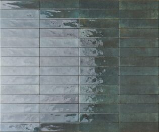 2 x 10 Soho Emerald High Glossy Porcelain Subway