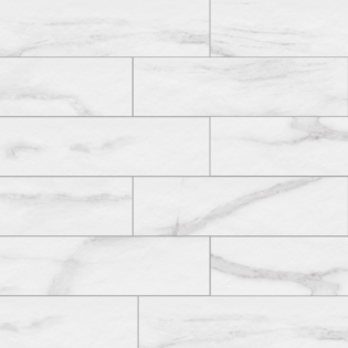 4 x 12 Luxa White Matte Porcelain Tile