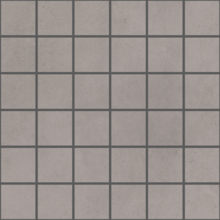 2 x 2 Absolute Grey Porcelain Mosaic