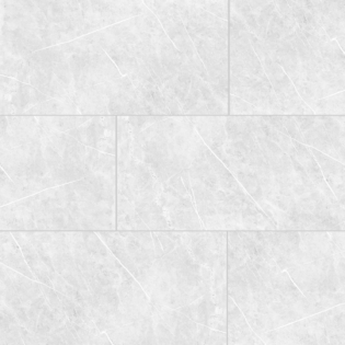12 x 24" Theater White High Polished Rectified Porcelain Tile