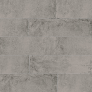 3 X 12 Oxid Silver Rectified Porcelain tile