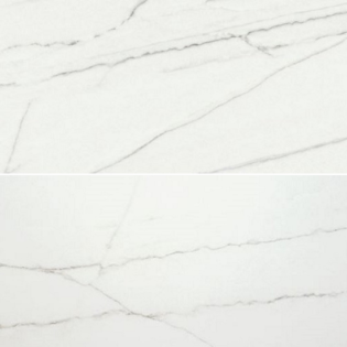 24 x 48 Sannine White POLISHED Rectified Porcelain Tile