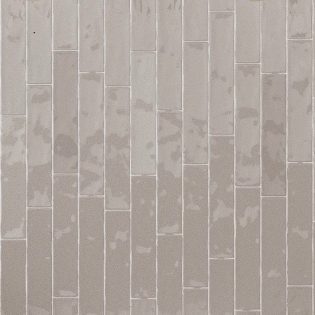 2 x 10 Downtown Gris Glossy Porcelain Subway Wall & Floor Tile