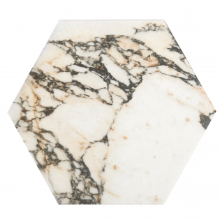 8 x 8 Marvo Porpora Matte Porcelain Hexagon