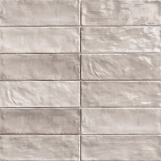 2.6 x 8 Positano Perla Glossy Subway Ceramic Tile