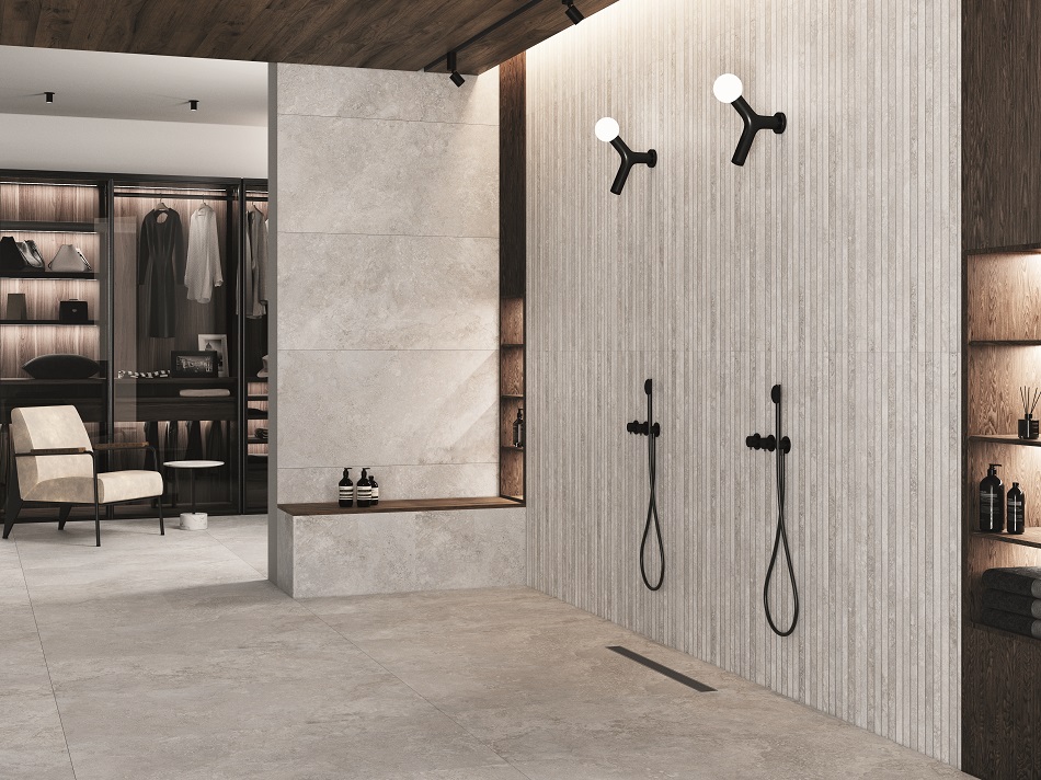 24 x 48 Toscano Light Travertine Matte Finished Rectified Porcelain Tile - Image 2