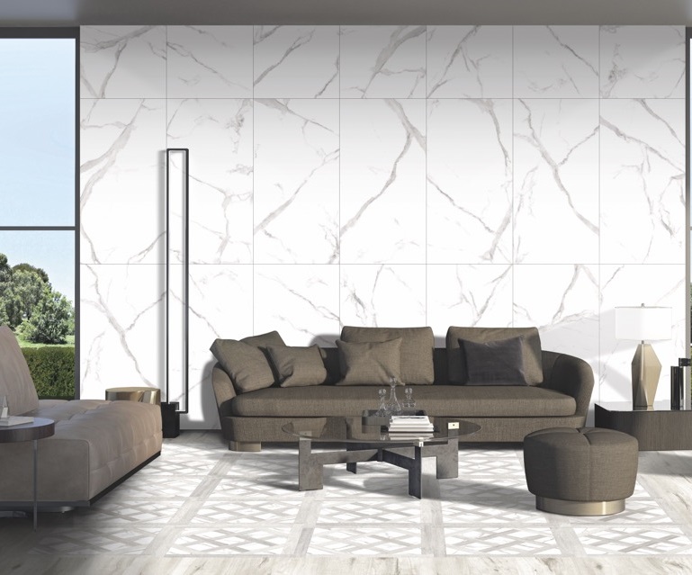 24 x 48 Prestige Statuario Matte Rectified Porcelain Tile - Image 2