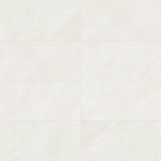 12 x 24 Dhara White Stone look rectified porcelain tile