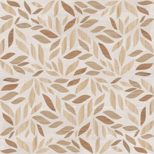 12 x 24 Ragnar Leia White Deco Matte Porcelain Tile