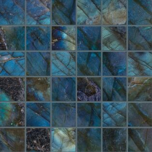 2 x 2 Lumia Labradorite Polished Porcelain Mosaics