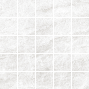 2 x 2 Taj Mahal Oman White Matte Porcelain Mosaic