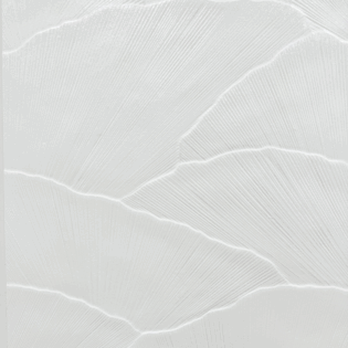 12 x 36 Santorini Art White Glow Deco Ceramic Tile