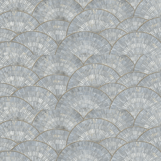 12 x 36 Alchemy Plume Deco Caramic Wall Tile